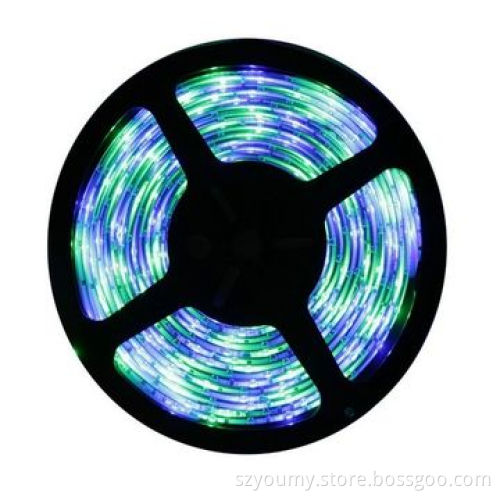 SMD 3528 300 LEDs RGB LED flexible strip light water-resistant IP65 and 2 year warranty